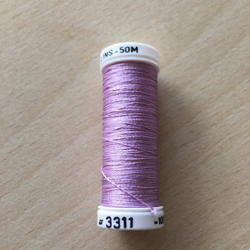 Bobine de soie gobelins 3311 violet pastel