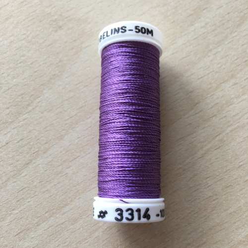 Bobine de soie gobelins 3314 violette