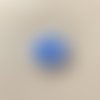 Joli petit bouton "marguerite " bleu taille:  25 mm 