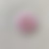 Joli petit bouton "marguerite " rose pâle taille:  25 mm 