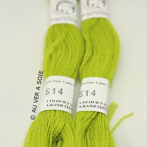 Laine fine d'aubusson 514 granny smith
