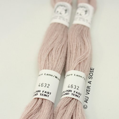 Laine fine d'aubusson 4632 rose dragée