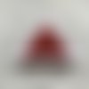 Jolie petite perle / tube  "miyuki" rouge feu 3 mm 5342