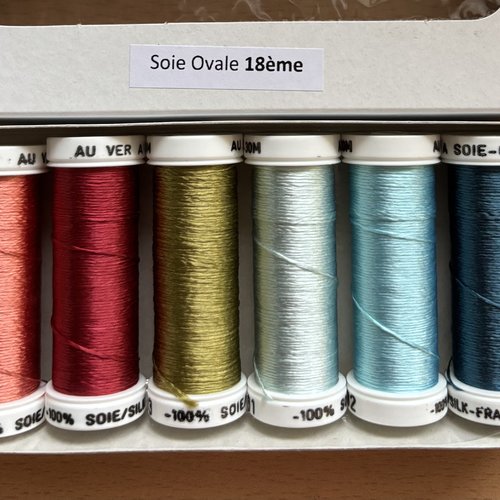 Pack découverte soie ovale 18ème