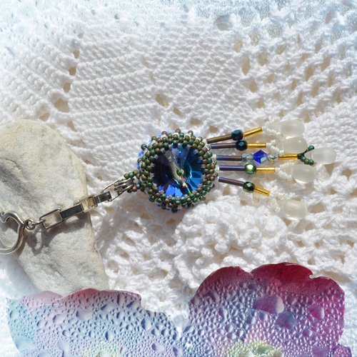 Bijoux de sac à main ou porte clefs en cristal