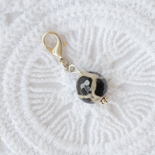 Charm pour bracelet, colliers ou boucles d’oreille pierre naturelle