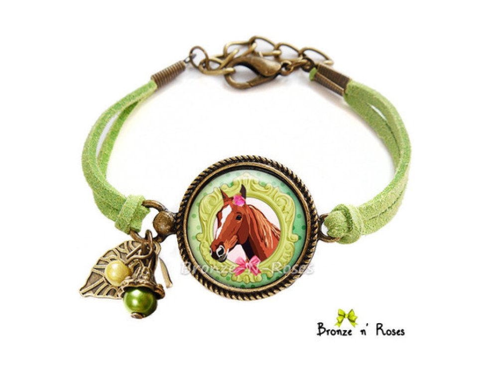 JMIMO Bracelet cheval cadeau pour filles : : Mode