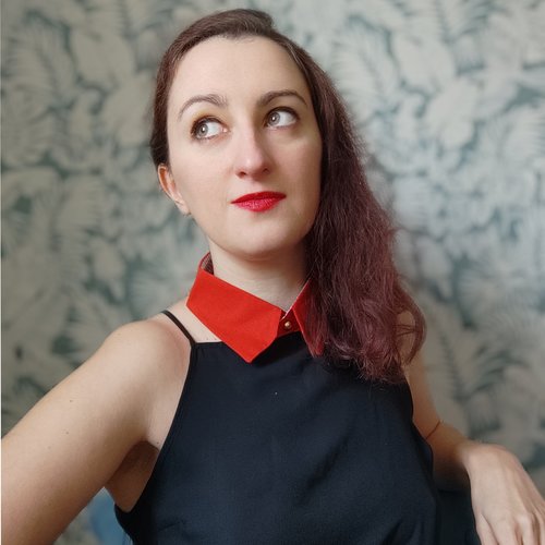 Cornaline - faux col