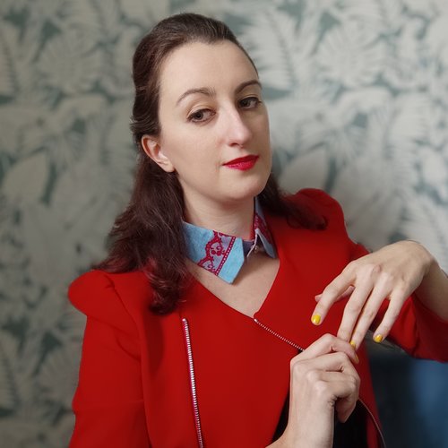 Anna - faux col