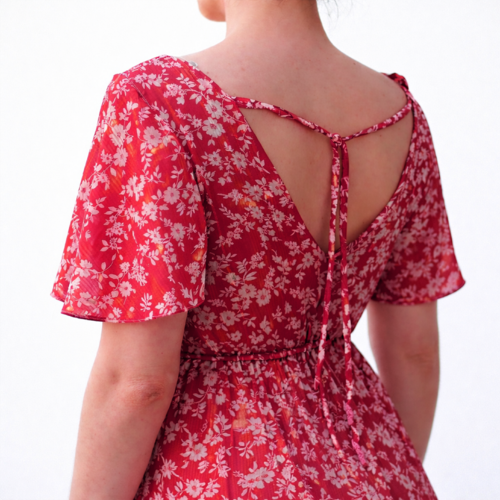 Patron Robe Longue Fluidenull