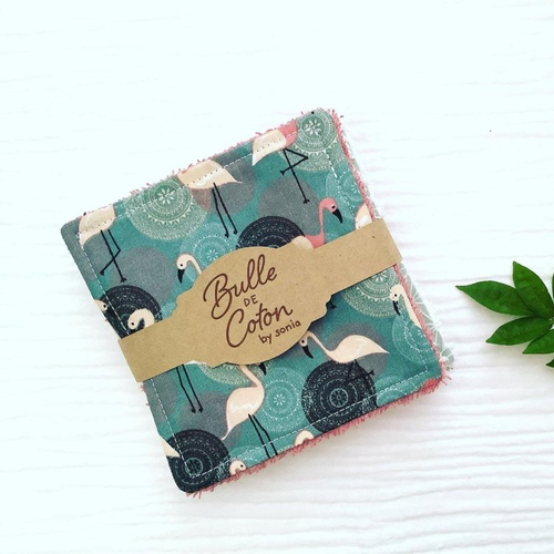 Lot de 6 cotons lavables