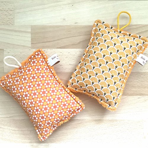 Lot de 2 éponges lavables