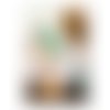 Bandeau capucine vert canard