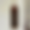 Vase mural en bois