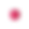 10 sequins rond en métal résine double face rose 10mm