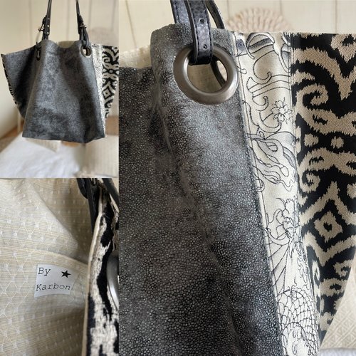 Sac cabas graphite