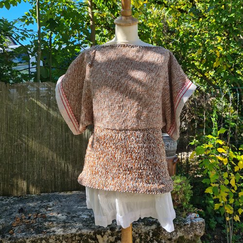 Tunique raglan chasuble