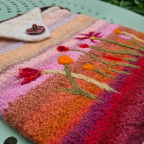 Sac en laine feutrée