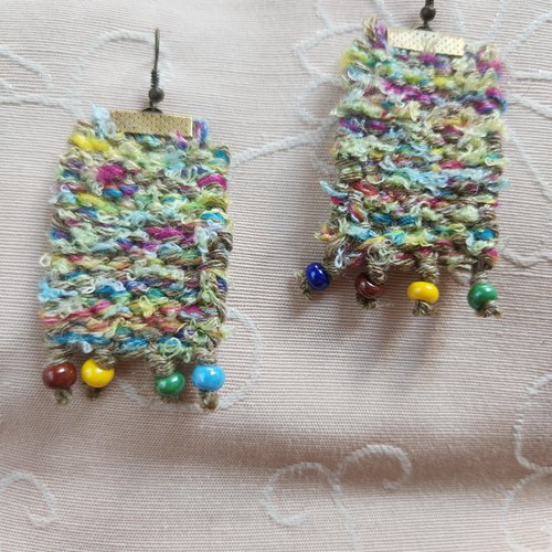 Boucles d'oreilles bijou