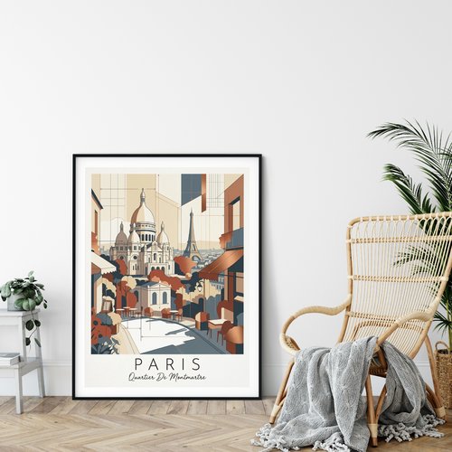 Le quartier de montmartre édition numérotée et signée