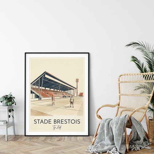 Stade brestois • ty zef édition numérotée et signée