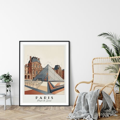 Paris • musée du louvre édition numérotée et signée