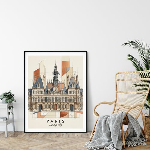 Hôtel de ville – paris édition numérotée et signée