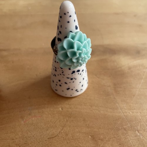 Bague réglable fleur