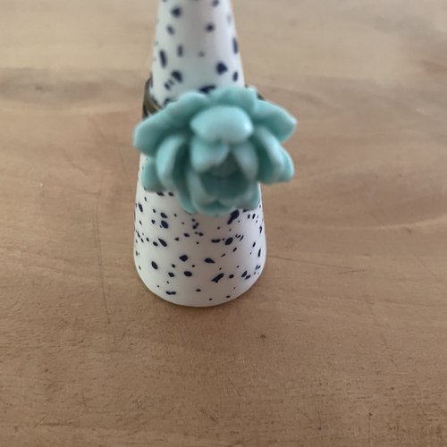 Bague réglable fleur