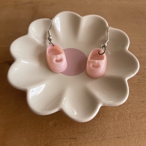 Boucles d’oreilles chaussures de poupée