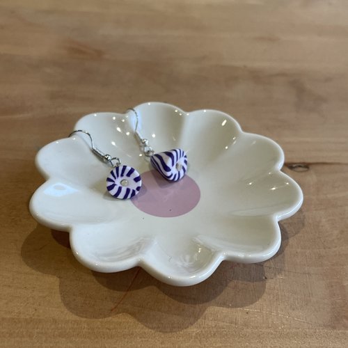 Boucles d’oreilles pâte polymère