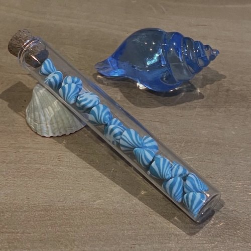 Fiole décoration miniatures en pâte polymère