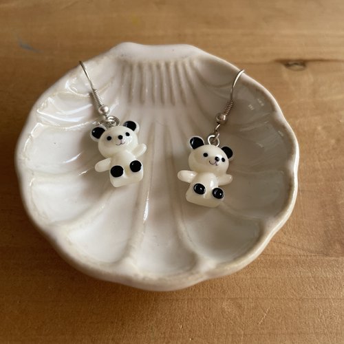 Boucles d’oreilles ours kawaii