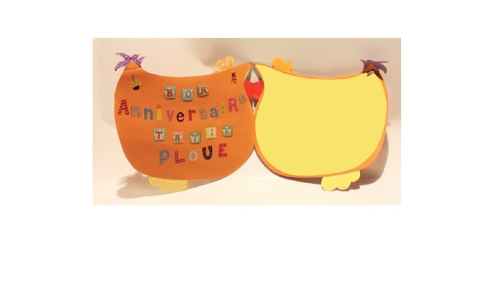 Carte D Anniversaire Theme Poule Un Grand Marche