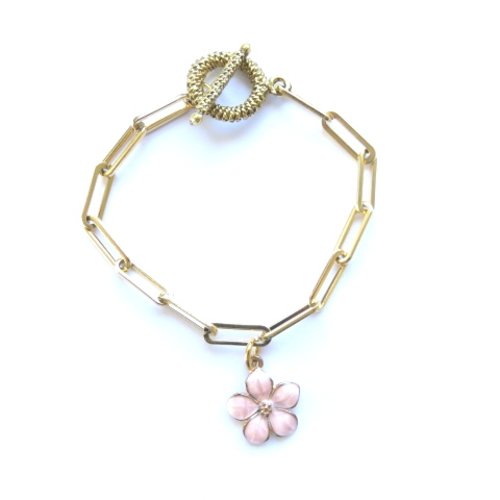 Bracelet fleur cerisier