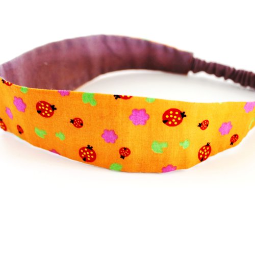 Bandeau bébé coccinelles