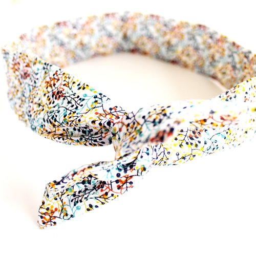 Bandeau rigide femme multicolore