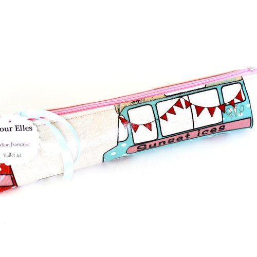 Trousse brosse à dents et dentifrice ice cream