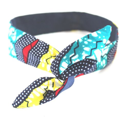 Bandeau rigide femme africain wax