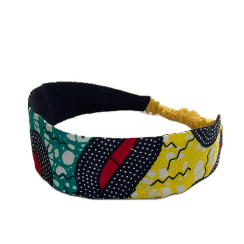 Bandeau cheveux femme africain wax