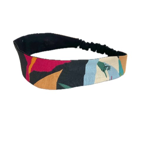 Bandeau cheveux femme tropical multicolore