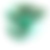Bandeau cheveux rigide femme vert et blanc