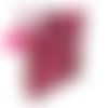 Trousse de toilette femme rouge et rose