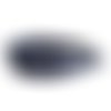 Bandeau cheveux femme pois bleu marine et blanc