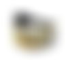 Bandeau cheveux femme africain wax jaune et marine
