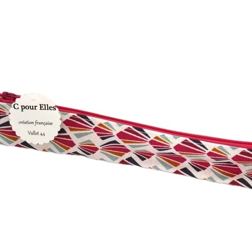 Trousse brosse à dents multicolore
