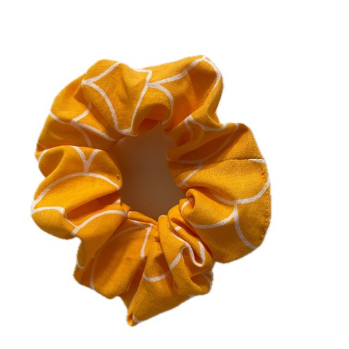 Chouchou jaune et blanc