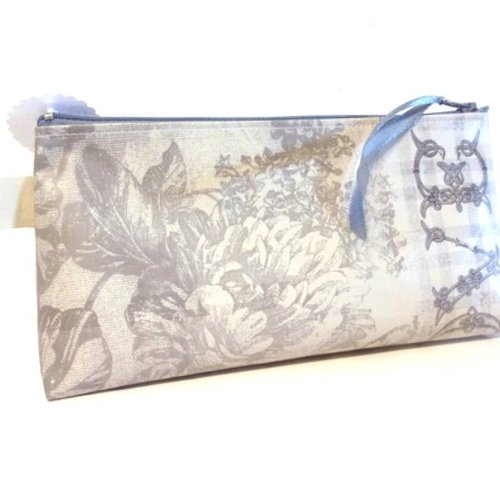 Trousse à crayons romantique beige * déstockage*
