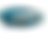 Bandeau cheveux femme taffetas turquoise