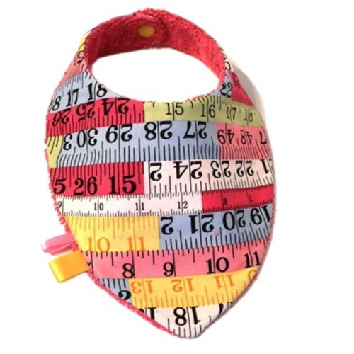 Bavoir bandana bébé  spécial couture